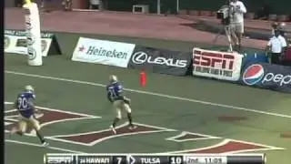 2010 Hawaii Bowl: Hawaii vs. Tulsa