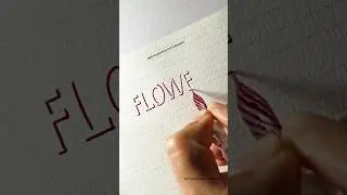 Amazing art of 3d shadow lettering😍😍 