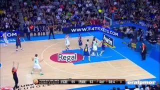 Dimitris Diamantidis Last Second Three Points