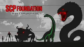 SCP Size Comparison (Animated) | How Big Are SCPs? 