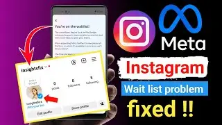 Instagram meta verified waiting list | How fix you are on the waiting list meta verified Instagram