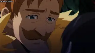 Escanor gets angry after zeldris hurts merlin - Seven Deadly Sins Season 4
