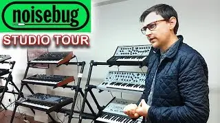 NOISEBUG | Synthesizer Store & Synth Studio Tour - Pomona, CA