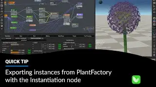 Exporting instances from PlantFactory with the Instantiation node