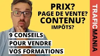 Comment créer une formation en ligne qui se vendra