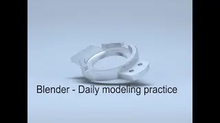 Blender - Box cutter & Hardops (Daily modeling practice #36)