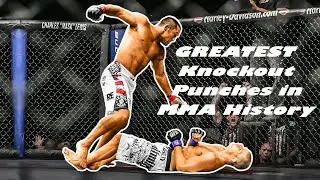 TOP 11 GREATEST Knockout Punches in MMA History!!! #mma