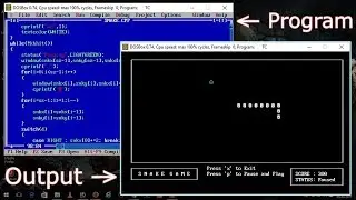 How to make Snake Game in C++ 2018