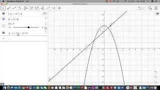 Posizione retta-parabola