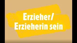 Werbung für den Erzieherberuf - Ein Schulprojekt