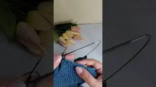 Утолщенный край, Как закрыть лицевую гладь, чтобы она не закручивалась