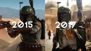 Battlefront 2 Graphics Vs Battlefront 2015 Graphics (Cinematic)