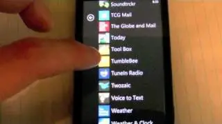 Telus LG Optimus 7 running WP7 NoDo Update