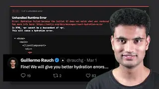 Finally better hydration errors are coming in Next.js!