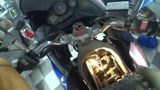 yamaha  tdm 900 плавают обороты