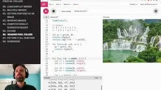 CP1: Collage in P5JS – Reading Pixel Colors