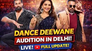 Dance Deewane Audition | Delhi | Madhuri Dixit | Dharmesh Sir | Dance Audition | 2023 #viral #dance