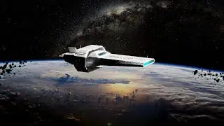 SLEEK  | spaceship animation | BLENDER 3D