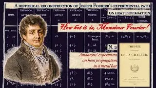 2. Amontons’ experiment on heat propagation in a metal bar