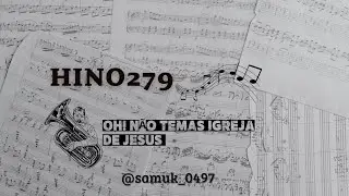 Hino 279 H5- Oh! Não temas igreja de Jesus! 🙌🏾❤️ #tuba #orquestra #ensaio #viralvideo #youtube #ccb