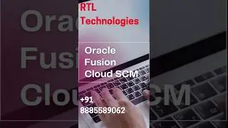 Oracle Fusion Cloud SCM|Roles|Security| Real Time training| Placement+91 8885589062