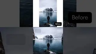 amazing photo transformation with Luminar Neo #shorts