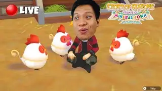 SAYA BERHASIL MEMBELI SEEKOR AYAM BETINA YANG BAIK HATI & SUKA BERTELUR! -Harvest Moon Part 3 [LIVE]