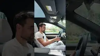 The Tesla Influence 😏! 2025 Volvo EX90 Steering wheel adjustment #shorts