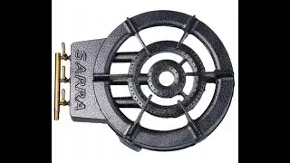 Gas Burner Sarra 10kW Unboxing and test