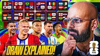 FIFA World Cup 2026 draw explained