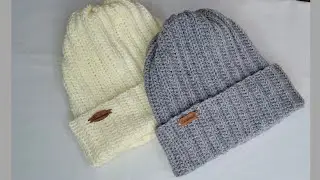 Easy Way to Crochet a Cute Beanie - Crochet Beanie Tutorial