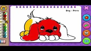 Divertiti a colorare un cane - Un video creativo per bambini