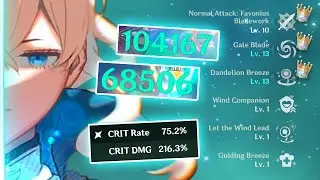 The STRONGEST C6 JEAN EVER in Genshin Impact