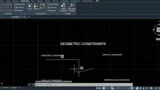 GEOMETRIC CONSTRAINTS -  PART 1