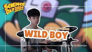 Wild Boy (Anika Nilles) - Drum Cover by Mason | Live Performance at Gramedia Science Day 2024, PIM 3