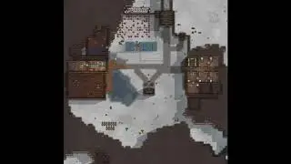 Павшая колония Rimworld Timelapse
