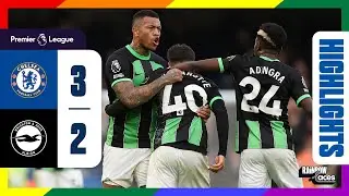 PL Highlights: Chelsea 3 Brighton 2