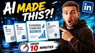 How to Create High Performing LinkedIn Carousels in 10 Minutes with FREE Claude AI