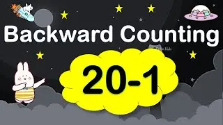 20 to 1 Backward counting | Reverse counting 20 to 1 | Ulti Ginti | Back counting #counting #numbers