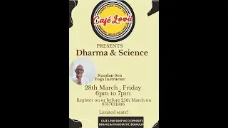 Dharma is not Religion and Science is catching up with Vedanta.