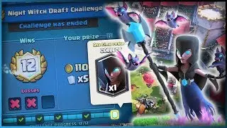 Clash Royale | Night Witch Draft Challenge