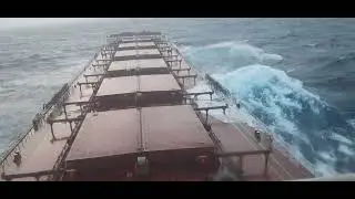 Encountering Bad Weather Arabian Sea
