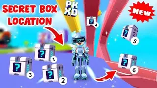 PK XD NEW UPDATE ALL SECRET BOX LOCATION📍🎁 ||  all secret box location ✅ in new update 