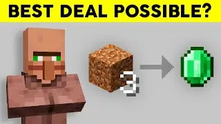 Tricking Villagers & 34 Other Minecraft Facts