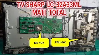 tv  led sharp LC-32A33ML mati total