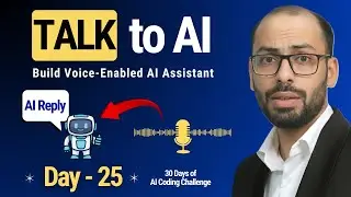 Build a Voice-Enabled AI Assistant 🤖🎙️ | Day 25 | Voice AI Assistant (Streamlit + Snowflake)