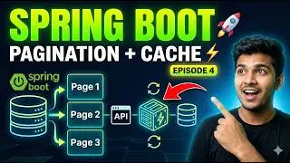 Boot Episode 4 🚀 | Pagination + Caching + Cache Eviction (Performance Boost | Make APIs Faster))