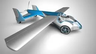 Real Life Transformer Aeromobil is a Car that Transforms into a Plane
