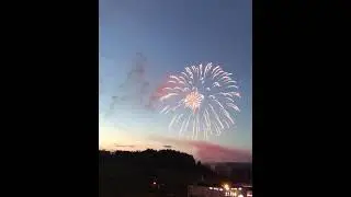 Салют на день города Березники