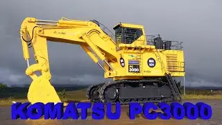 Komatsu PC3000 Loading CAT 777F Trucks.